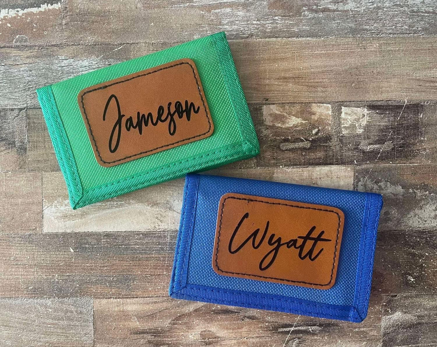 Velcro kids wallets