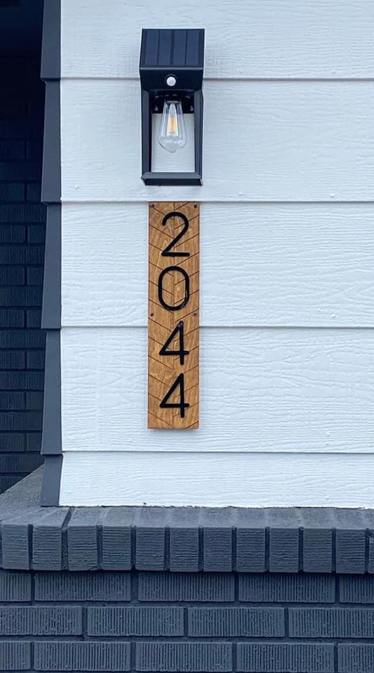 House Number Sign