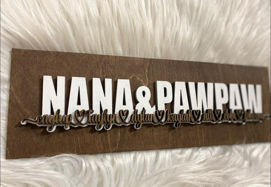 Family sign