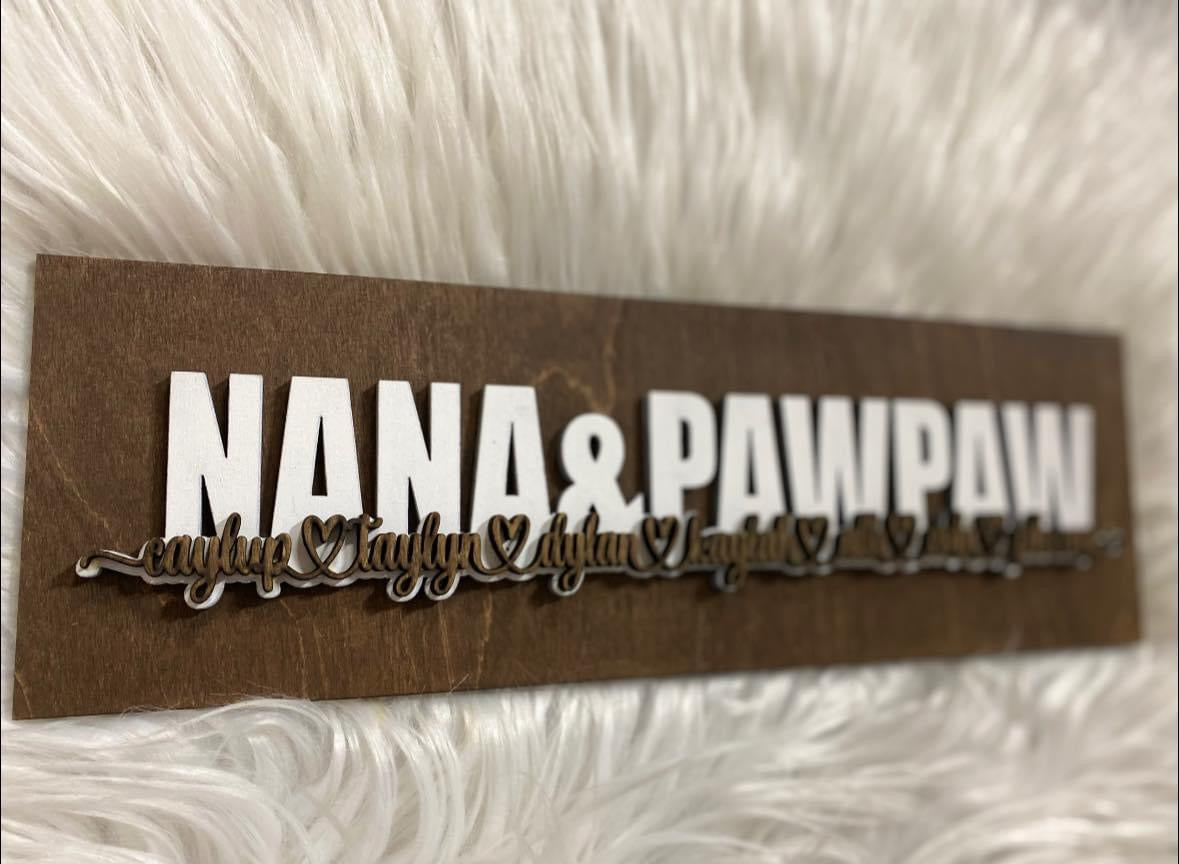 Family sign