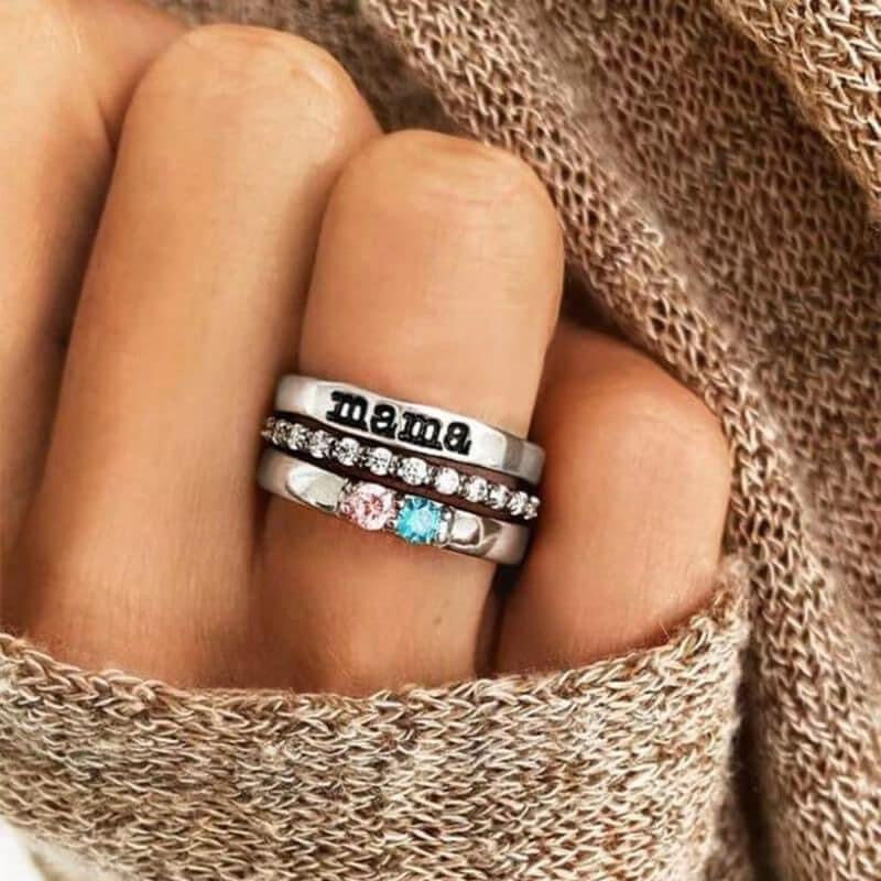 Birthstone rings- Retail