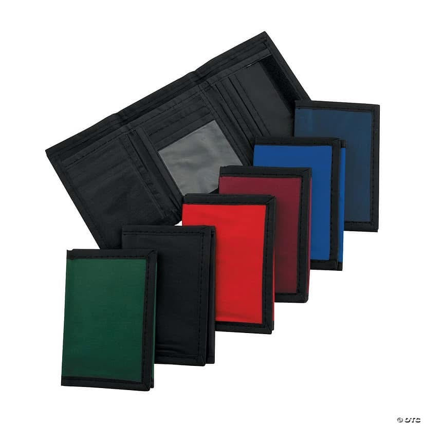 Velcro kids wallets