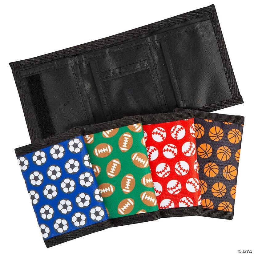 Velcro kids wallets