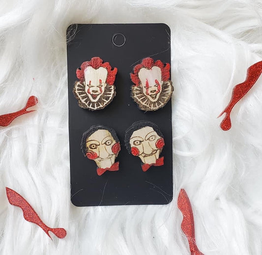 Penny Wise & Jigsaw Earrings