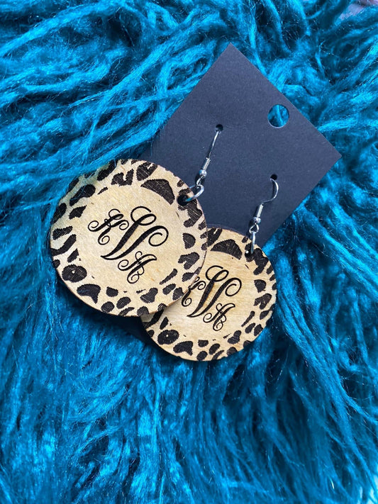 Monogram Earrings