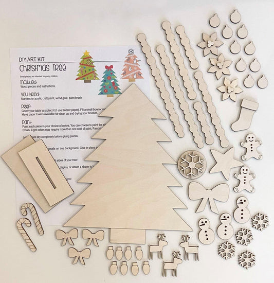 Christmas Tree Shelf Sitter DIY Kit