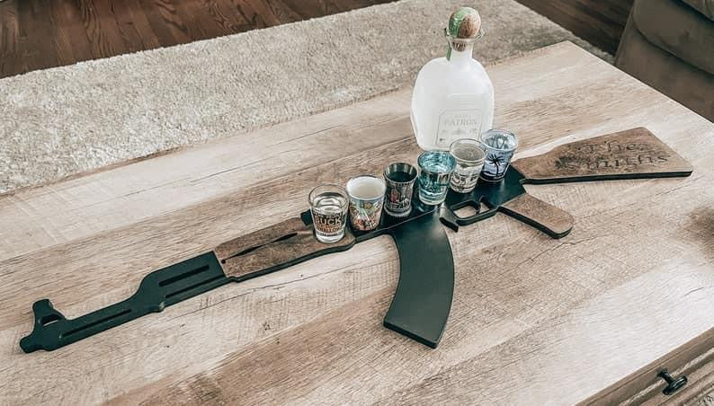 Ak-47 shot holder