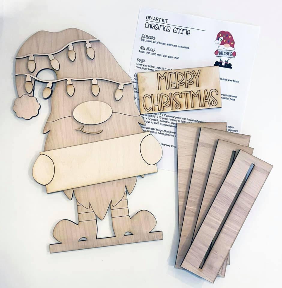 Christmas Gnome/Tree DIY Kit