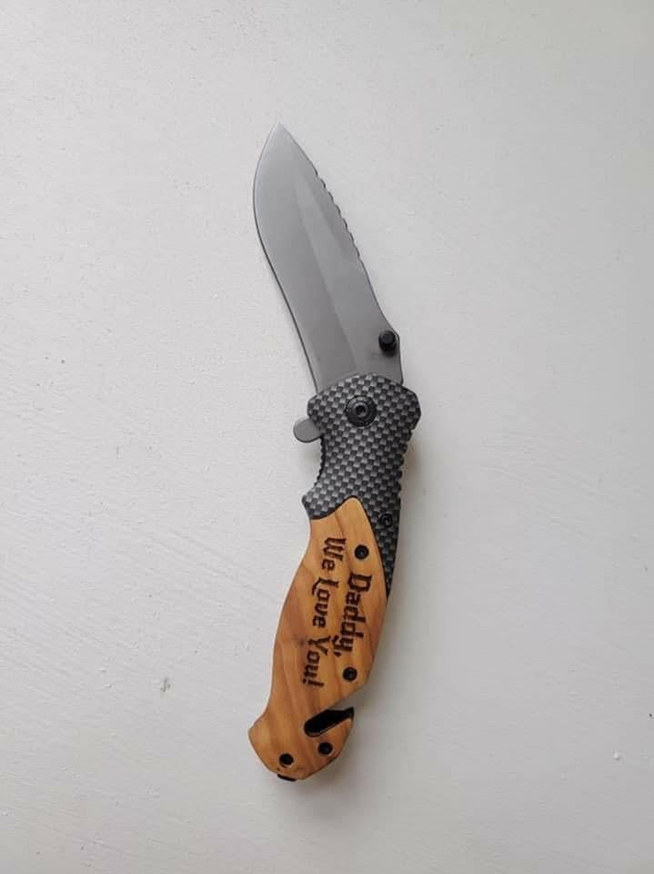 Engraved Knife WS