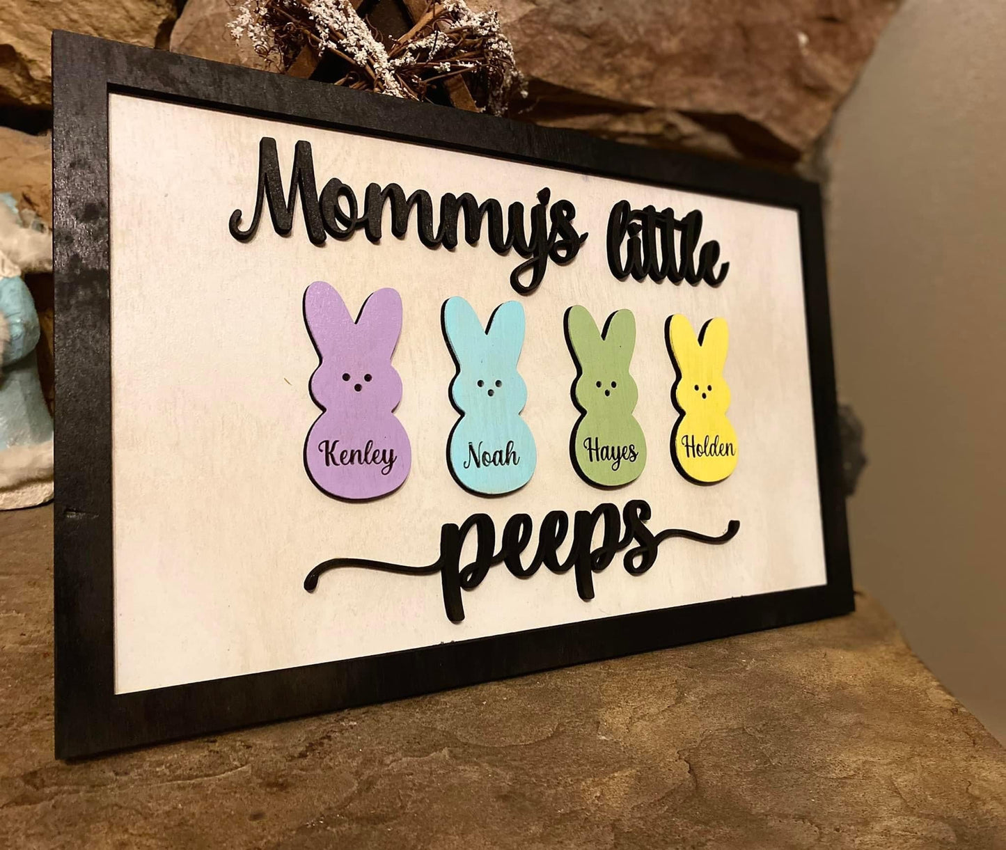 Peeps sign.