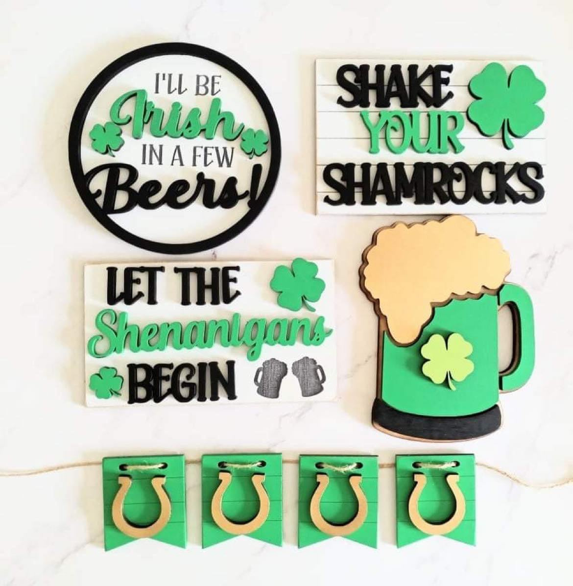 Shake your Shamrocks Tier Tray