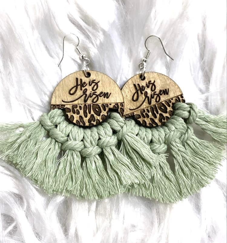 He Is Risen earrings