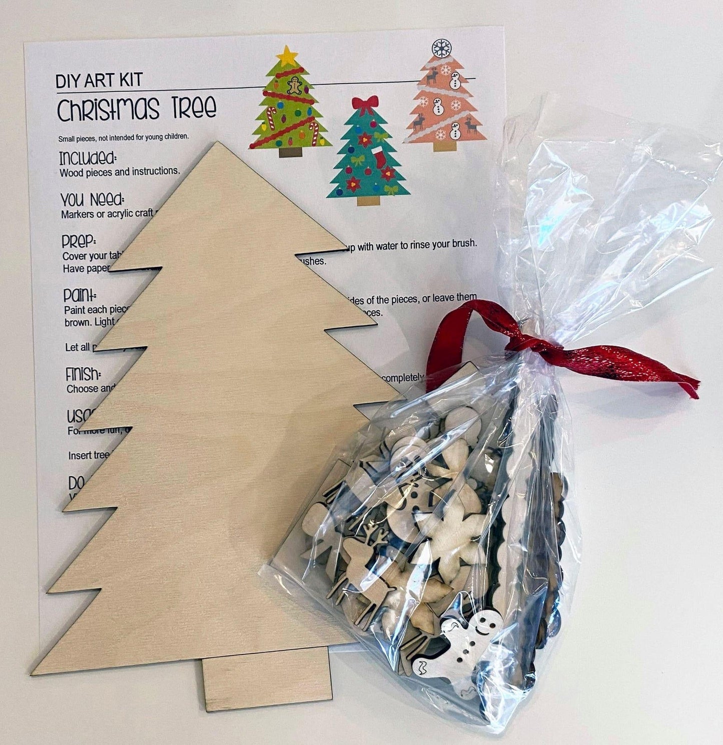 Christmas Tree Shelf Sitter DIY Kit