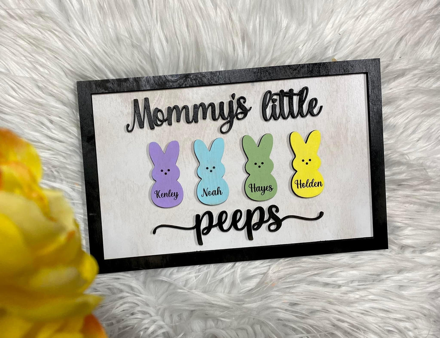 Peeps sign.