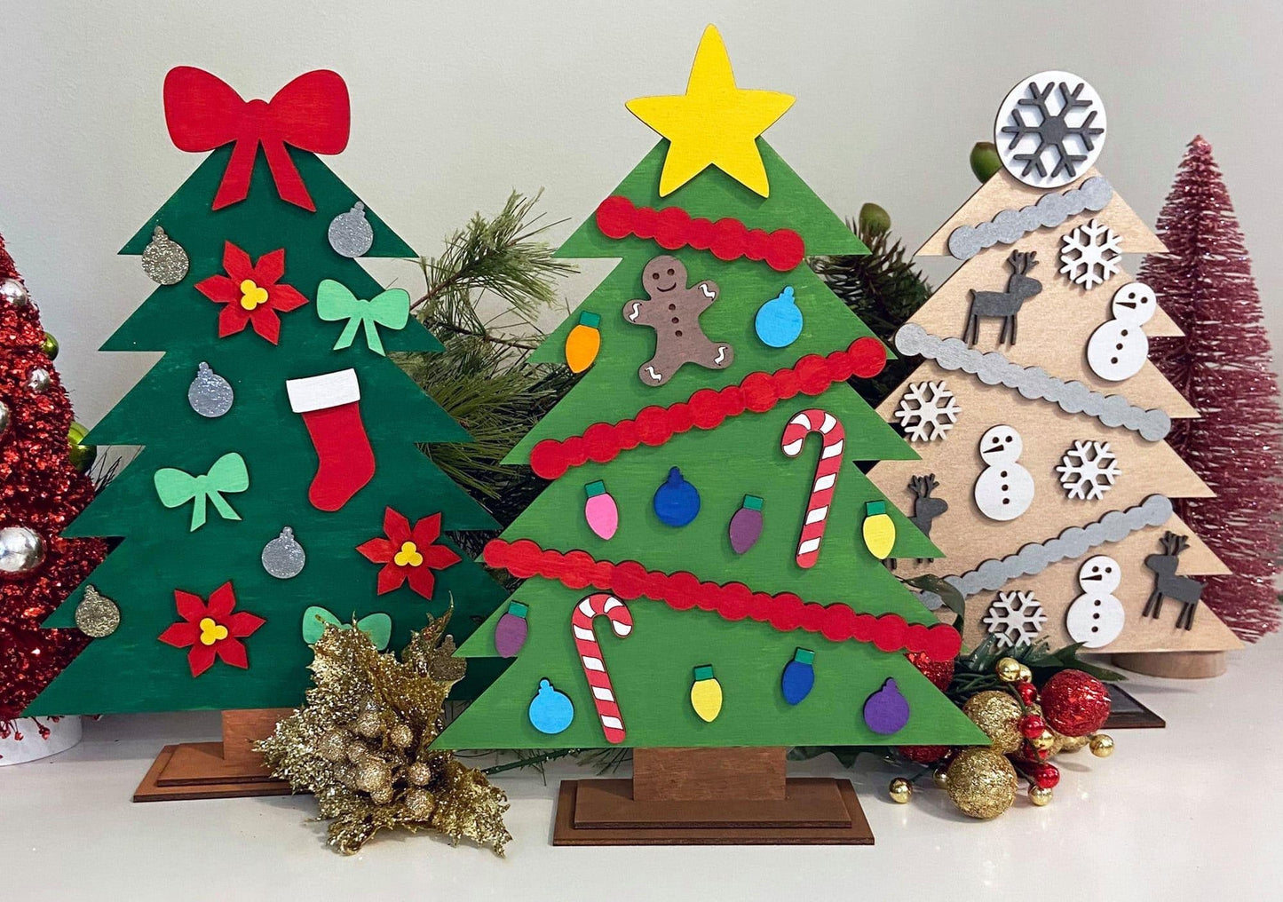 Christmas Tree Shelf Sitter DIY Kit