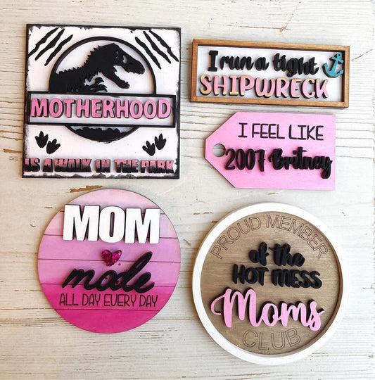 Motherhood Tier Tray Set