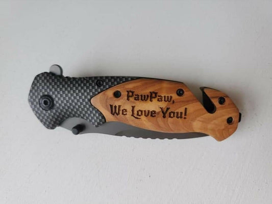 Engraved Knife WS